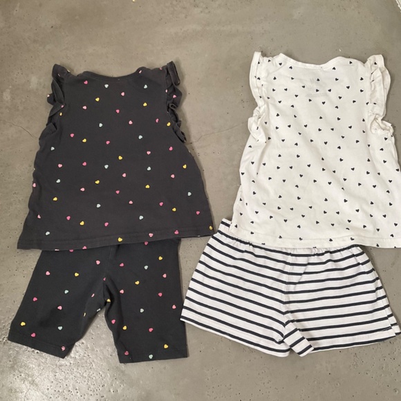 H&M Kids Matching Sets - Black, White, Pink, Yellow - Picture 2 of 6